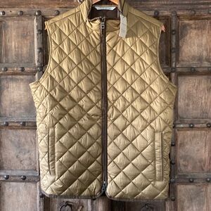 NWT: Peter Millar Quilted Crown Essex Vest, Medium